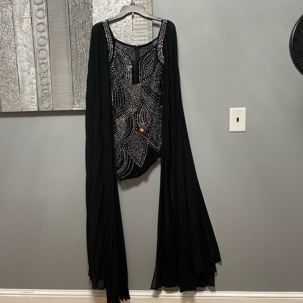 Mesh crystal dress